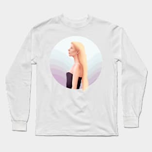 Anya Taylor-Joy fanart Long Sleeve T-Shirt